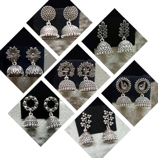 12 set of oxidised earrings gift set 🎁 comes in a gift box 🎁