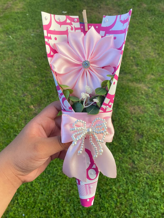 🌸 Forever Bloom – Single Flower Bouquet