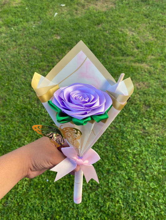 Single rose bouquet 💐💕